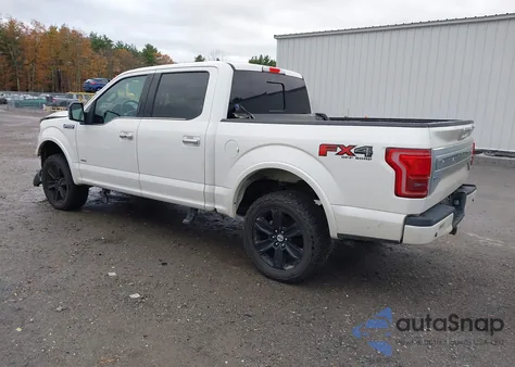 2017 Ford F-150 Platinum z USA, uszkodzony, nr VIN 1FTEW1EG9HFA91584
